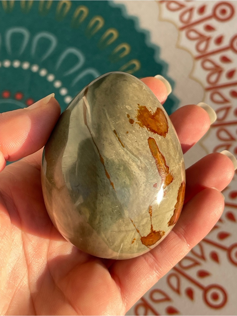 Polychrome Jasper Egg
